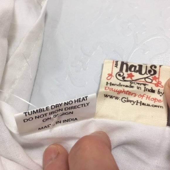 Wedding Gift "Goin' To The Chapel" Tee Towel Glory Haus Made in India - Picture 8 of 10